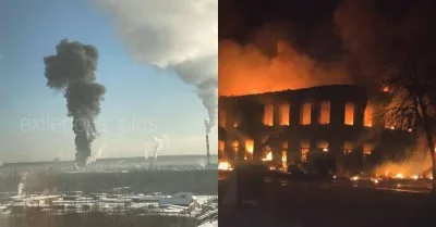 Взрывы в промзоне Ухты, дальнейший урбицид Киева, Днепра, Одессы. Зеленский настаивает: выборы — лишь после прекращения огня. СВО прёт и прёт — 12.02.25