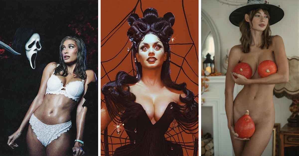 Жутко эротично: смотрим на лучшие хэллоуинские наряды сексуальных дам