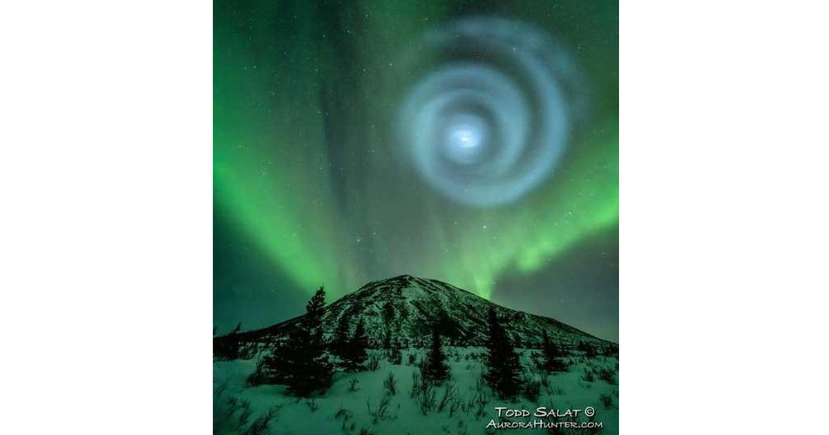 Фотограф, снявший загадочную спираль в арктическом небе, смог разгадать и ее происхождение