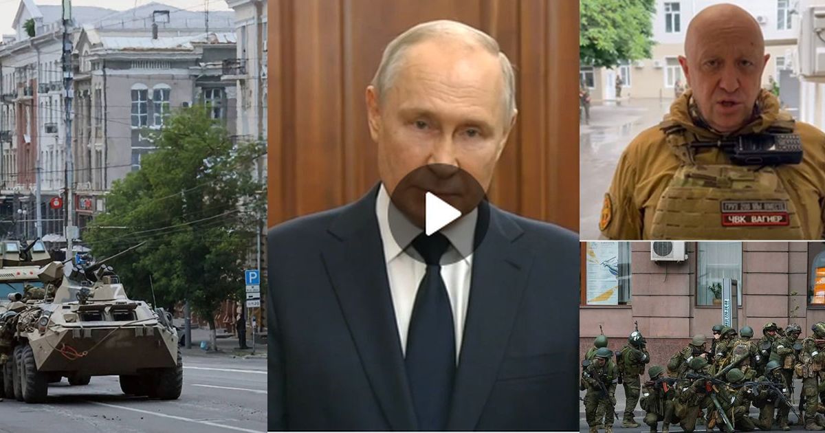 Путин пообщался с народом России и мятежными «вагнеровцами» (заочно) и верхушкой силовиков (очно)