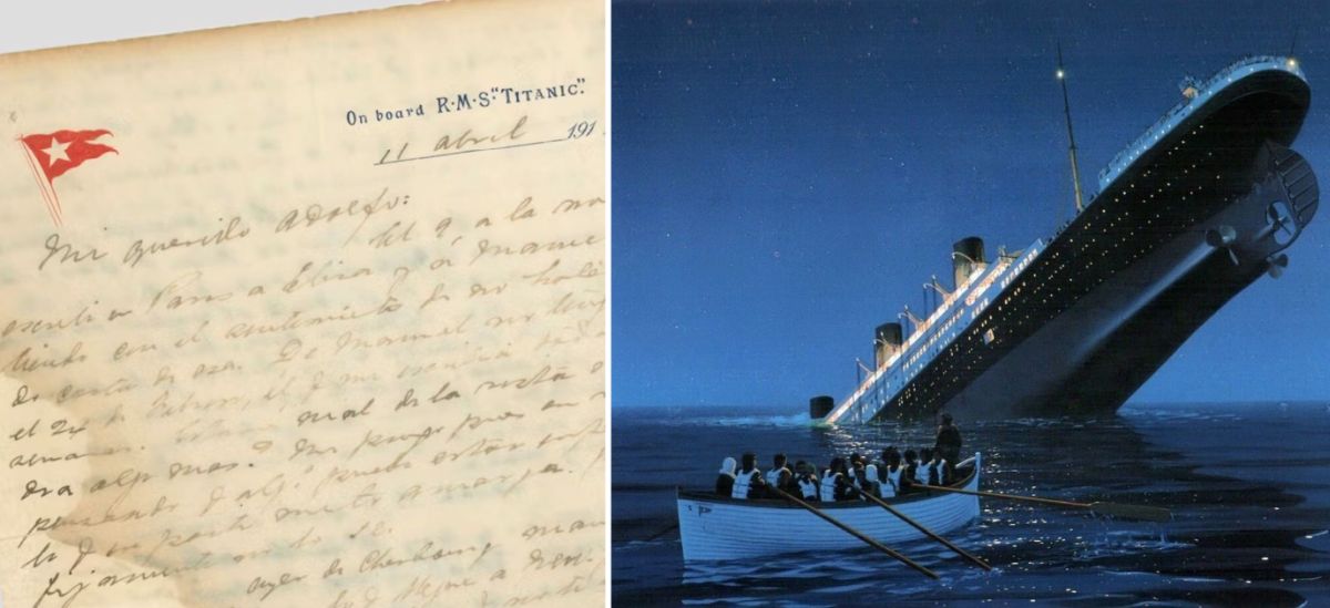 Последнее письмо уругвайского пассажира «Титаника» продано с аукциона за $12 тыс