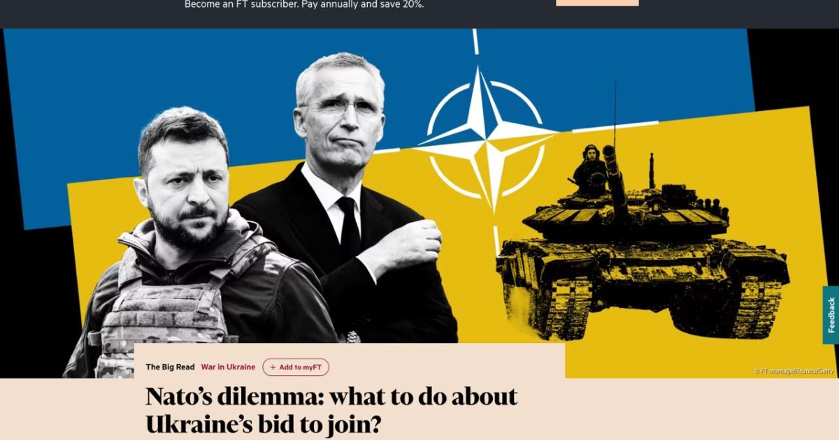 Утечка информации: что будет предложено Украине на саммите НАТО в Вильнюсе?