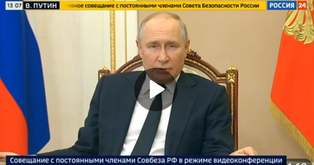 Владимир Путин рассказал о провалах Украины, кознях Запада и успехах СВО