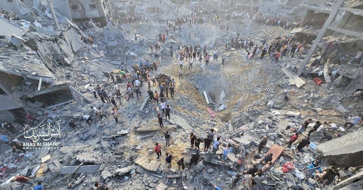 «Трагедия войны»: вместе с одним из командиров ХАМАС на севере Газы были убиты десятки гражданских