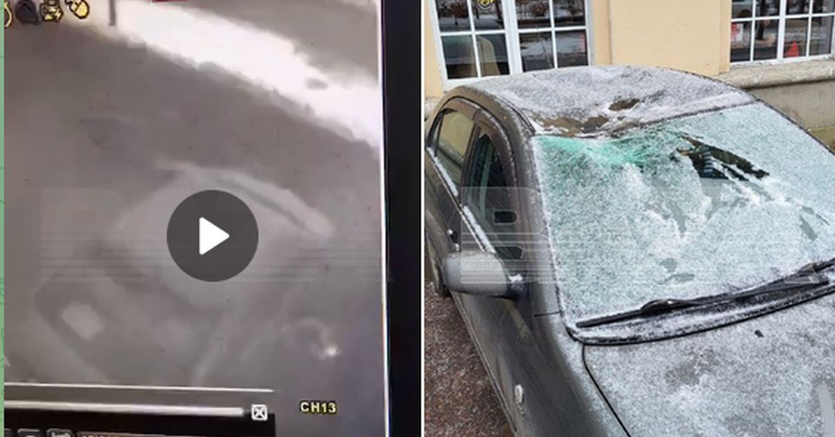 Красносельские будни: парень вышел из окна на чужое авто