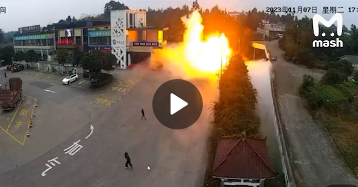 Технотриллер в Китае: взрыв сжиженного газа в Китае