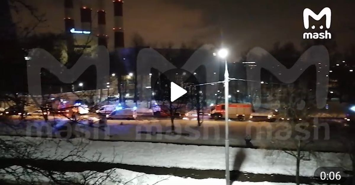 Очередная вспышка в российском небе: на этот раз произошёл взрыв на московской ТЭЦ