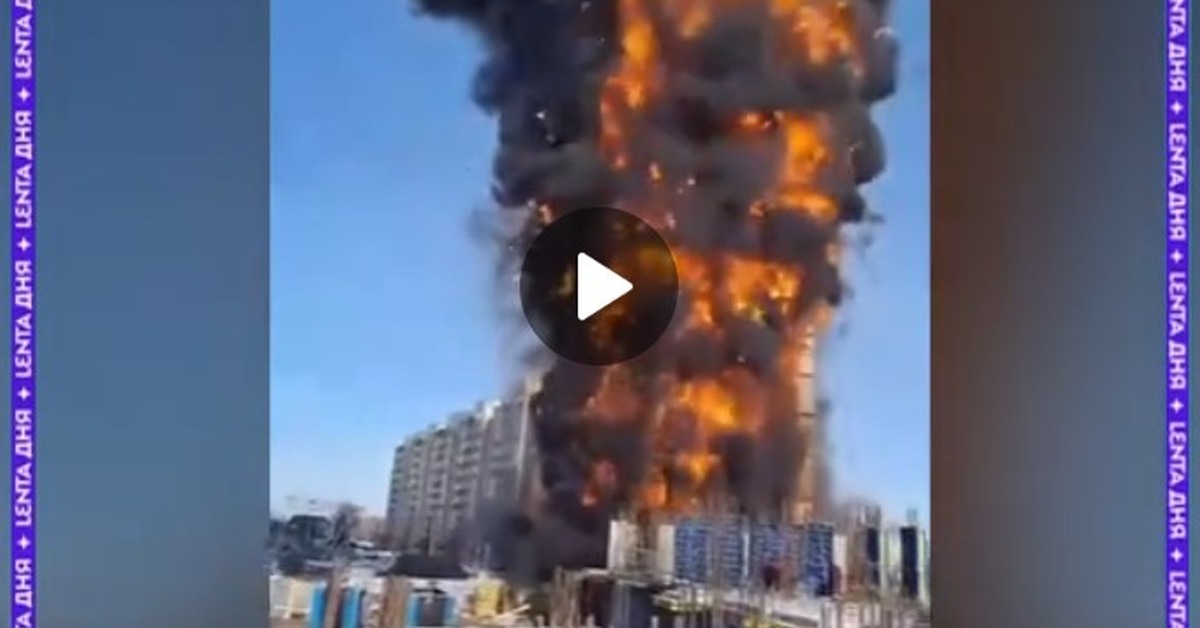 Зрелищный пожар из Твери: нет пострадавших, есть лишь напуганные