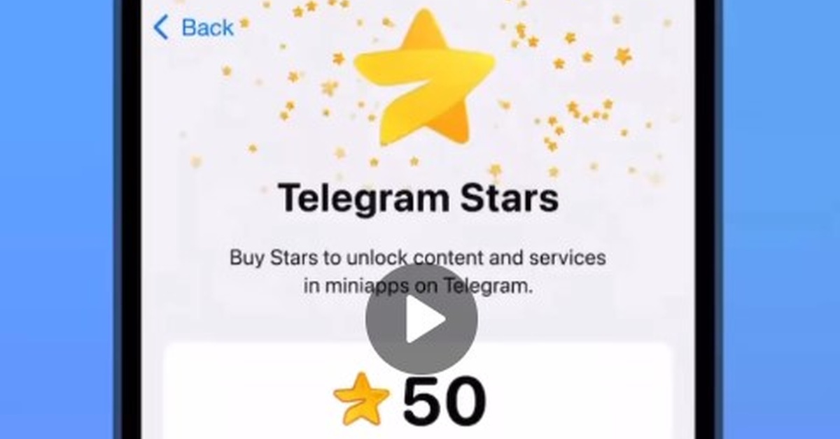 Теперь услуги и товары в Telegram можно оплачивать «звёздами»