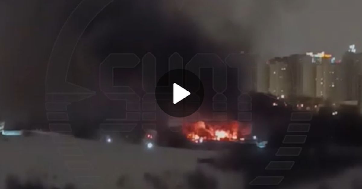 Первый московский пожар-2024: горнолыжка на Крылатской улице