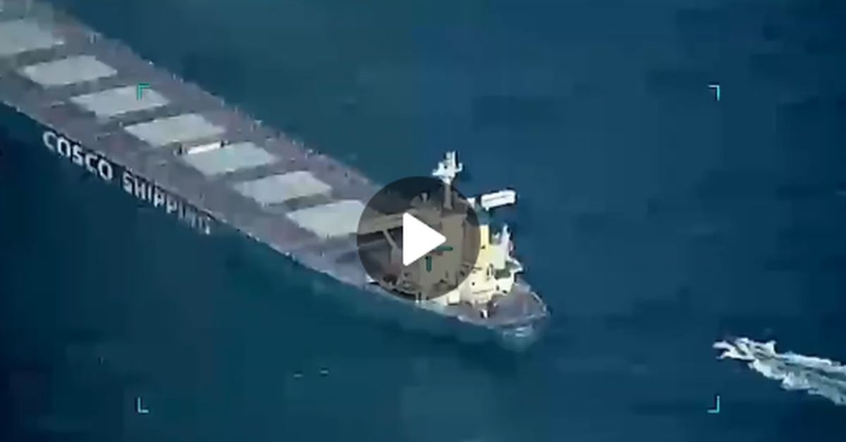 Видеофакт: освобождение от пиратов захваченного ими сухогруза Lila Norfolk