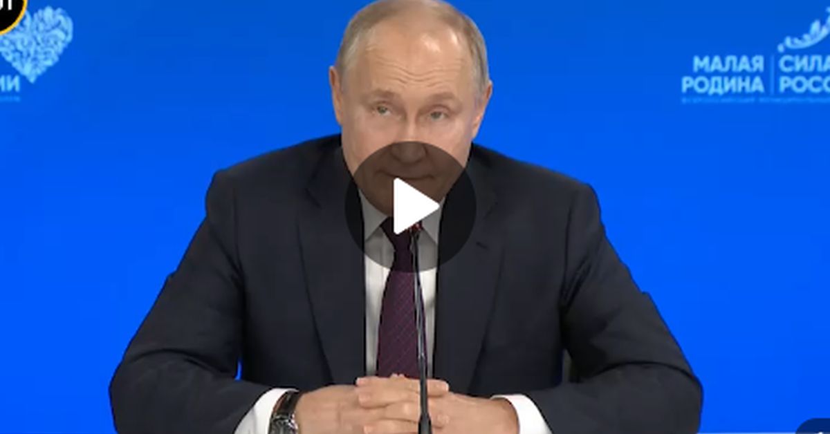 Владимир Путин назвал украинцев придурками (не хотят переговоров) 