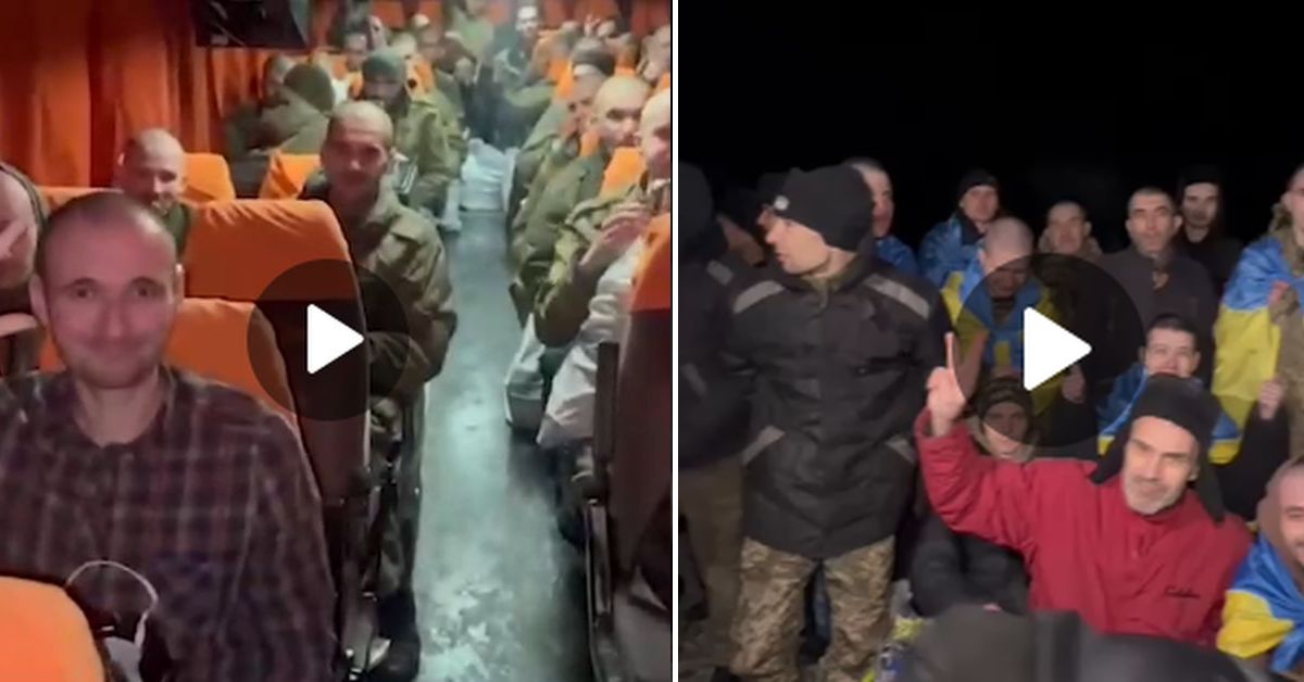 Украина и Россия: произошел масштабный обмен пленными между воюющими братскими народами