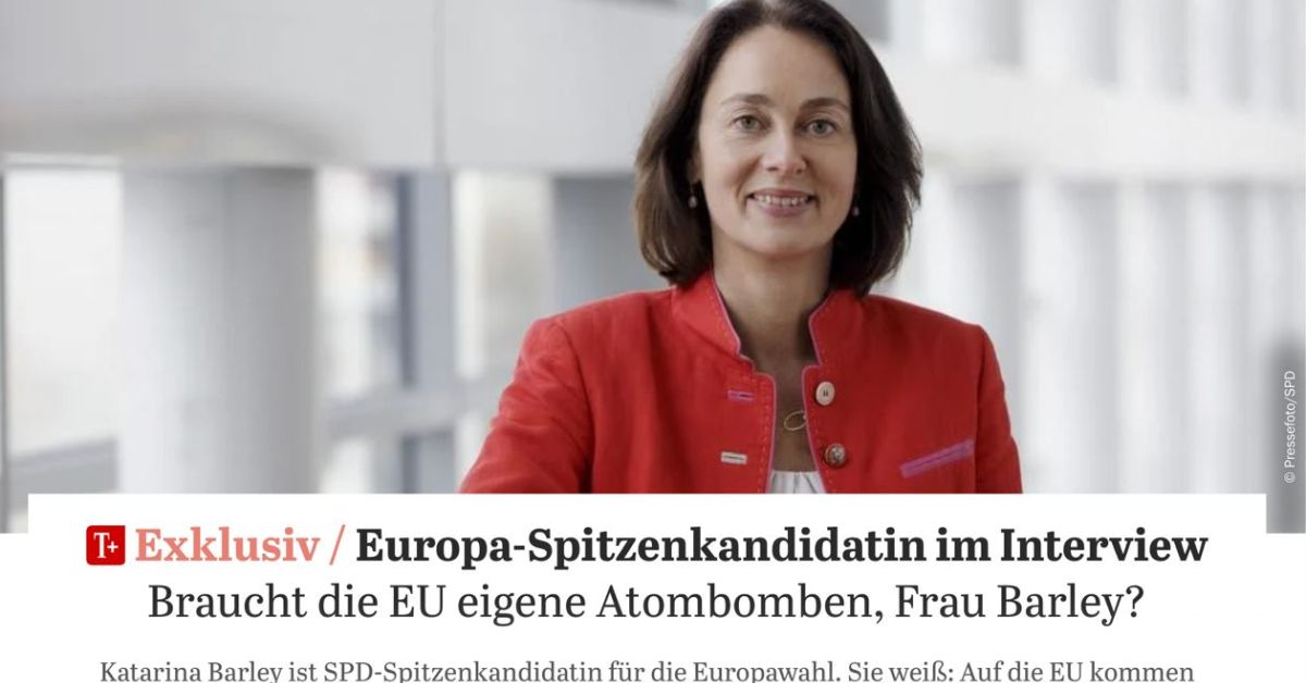Немецкий политик призвала Европу подумать о собственном атомном оружии