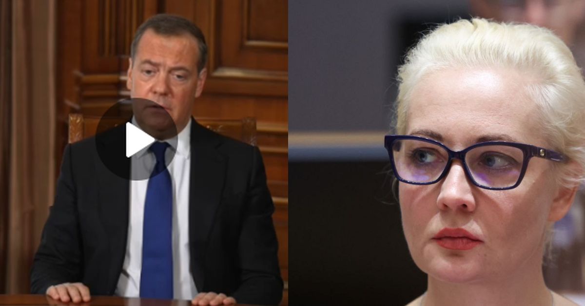 Дмитрий Медведев обсудил "улыбающееся лицо" вдовы Алексея Навального