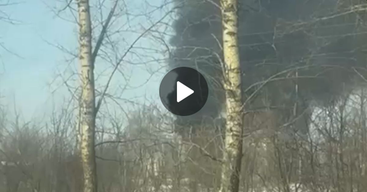В Белгородской области горит нефтебаза после удара БПЛА