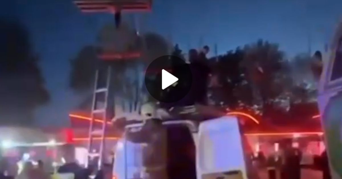 Веселье, резко переходящее в экстрим: 16 человек застряли на цепочной карусели в Туле