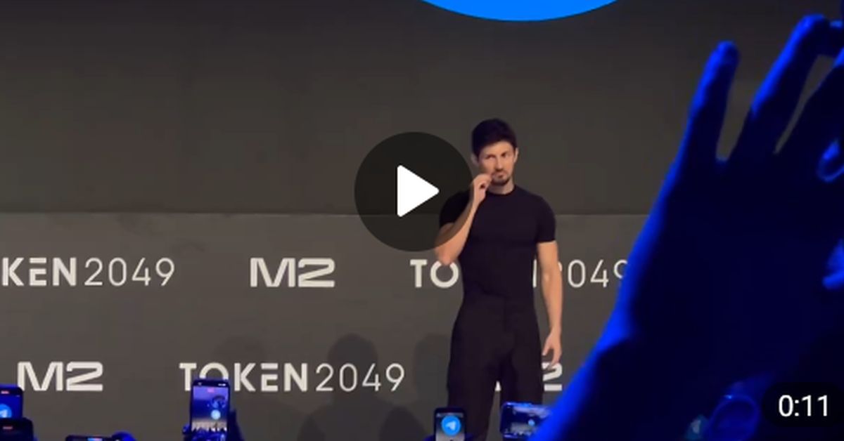 Павел Дуров анонсировал фонтан криптовозможностей в Телеге