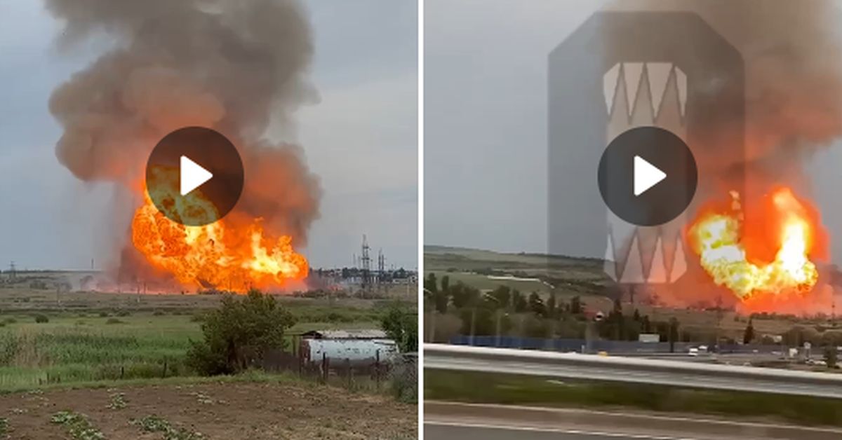 В Саратовской области взорвалось газохранилище