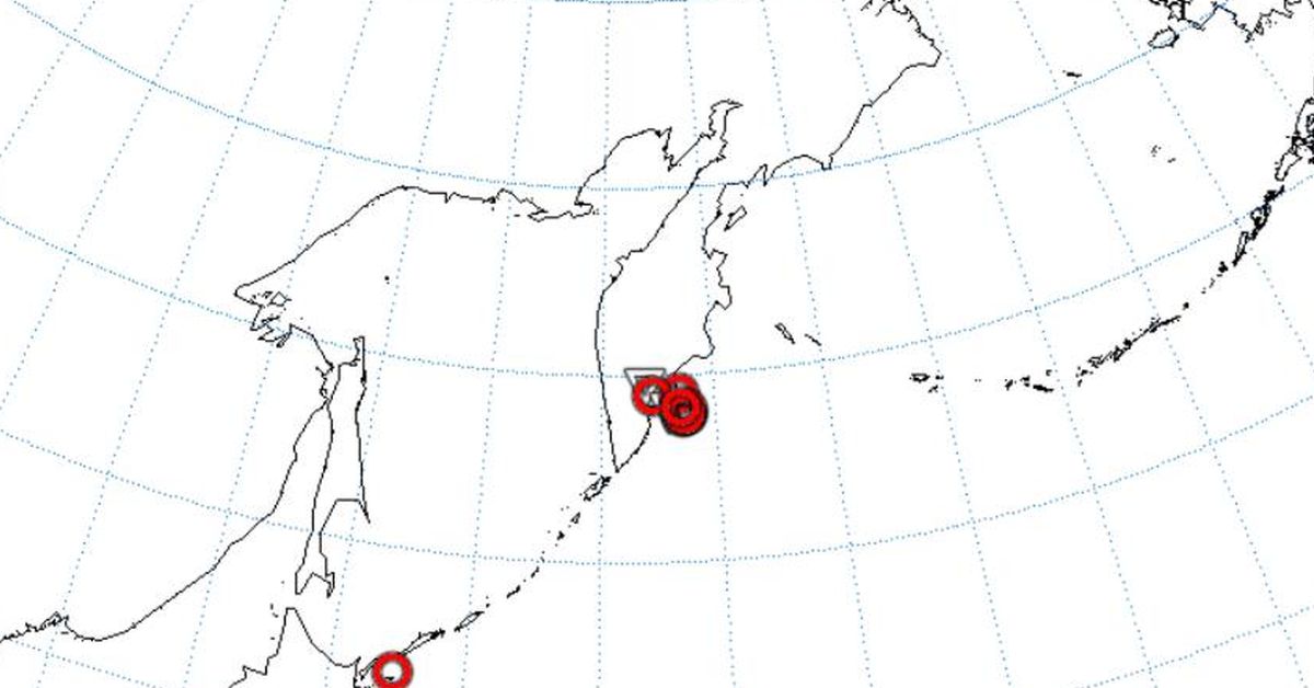 У берегов Камчатки — сильное «моретрясение»
