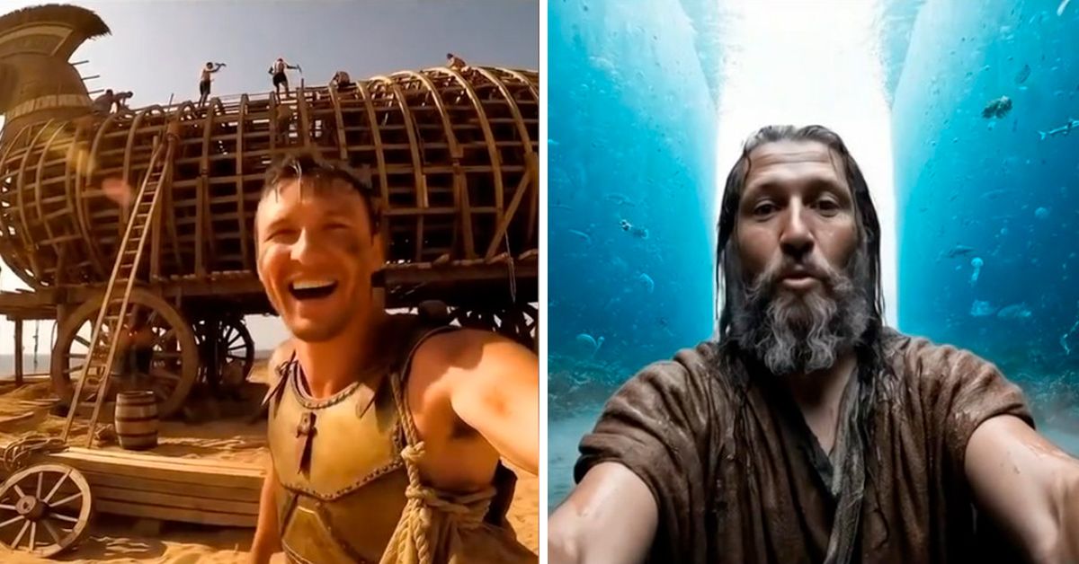 Чудеса ИИ: Одиссей выложил в Тикток видео о захвате Трои