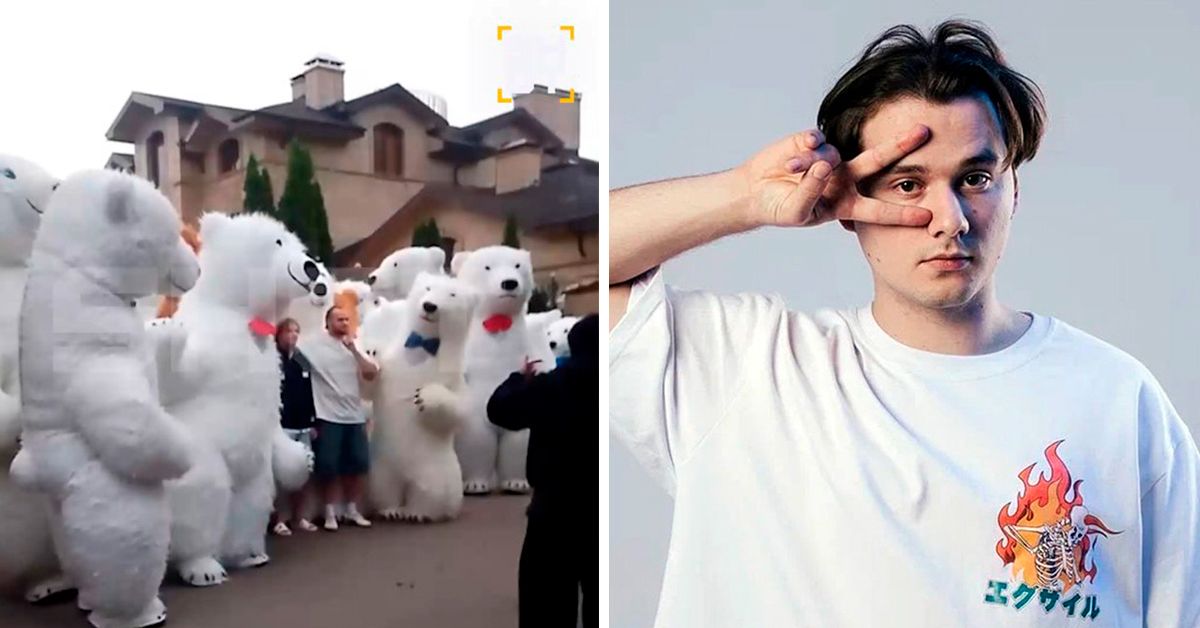 Блогер Exile отпраздновал день рождения с сотней белых медведей