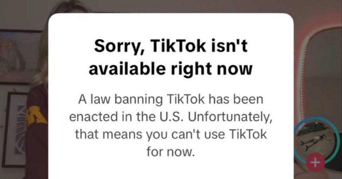 TikTok перестал работать в США