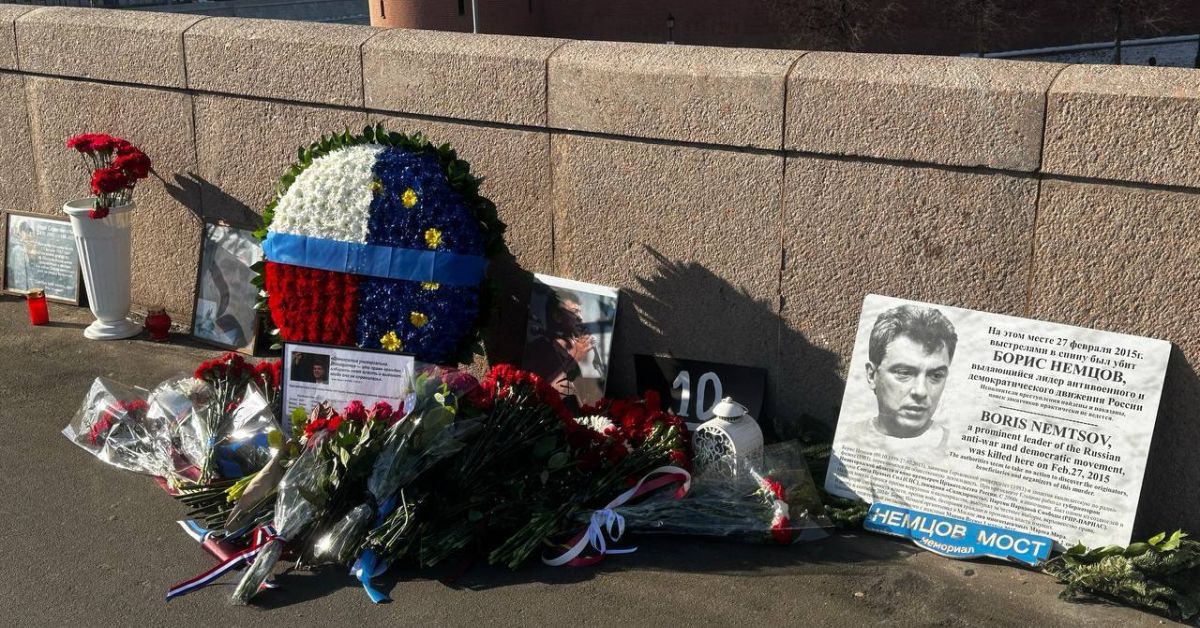 В Москве почтили память Бориса Немцова