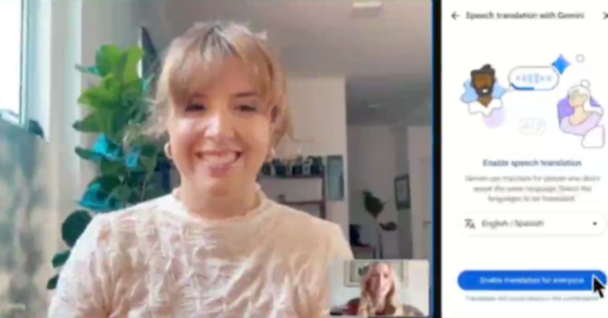 Google презентовала продвинутого AI-переводчика для видеосвязи
