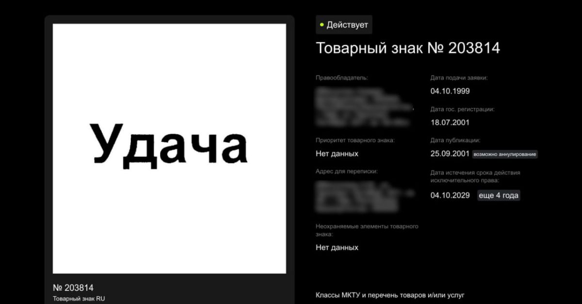 Некто в России запатентовал удачу (и не только). И теперь судится со всеми подряд