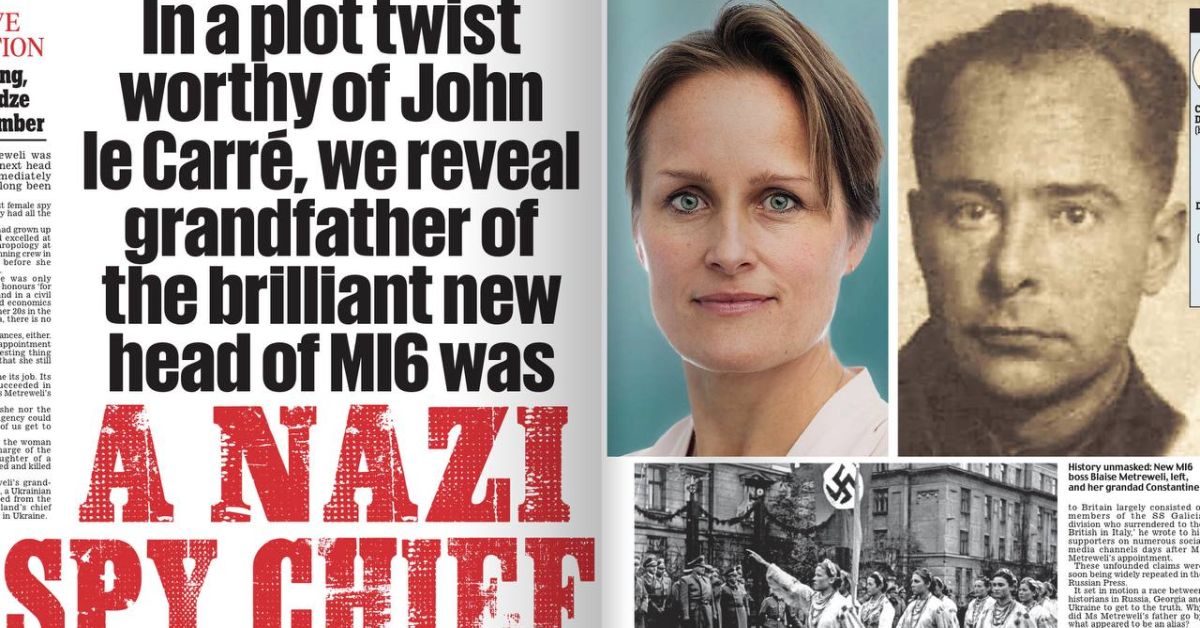Дед новой руководительницы британской разведки был кровавым нацистом