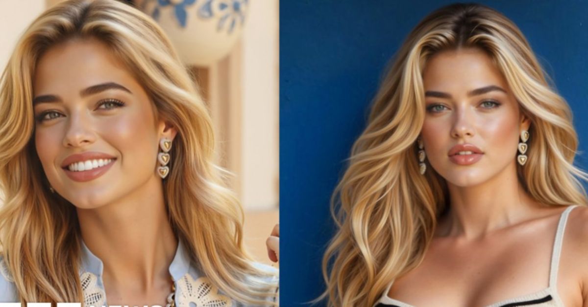 Красотень неописуемая, но генерируемая: созданная ИИ блондиночка появилась в журнальной рекламе