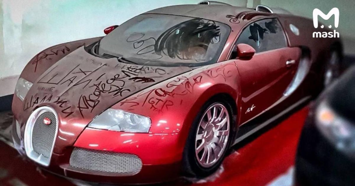 В России продается раритетная Bugatti Veyron, за ₽137 млн