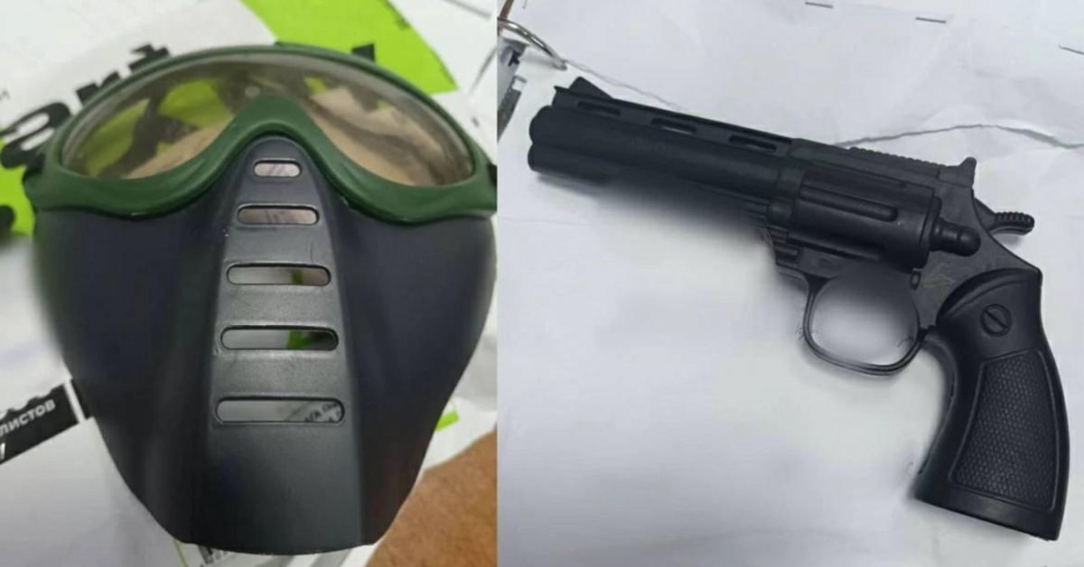 Красноярец взял у внука игрушечный пистолет и пошел грабить продмаг