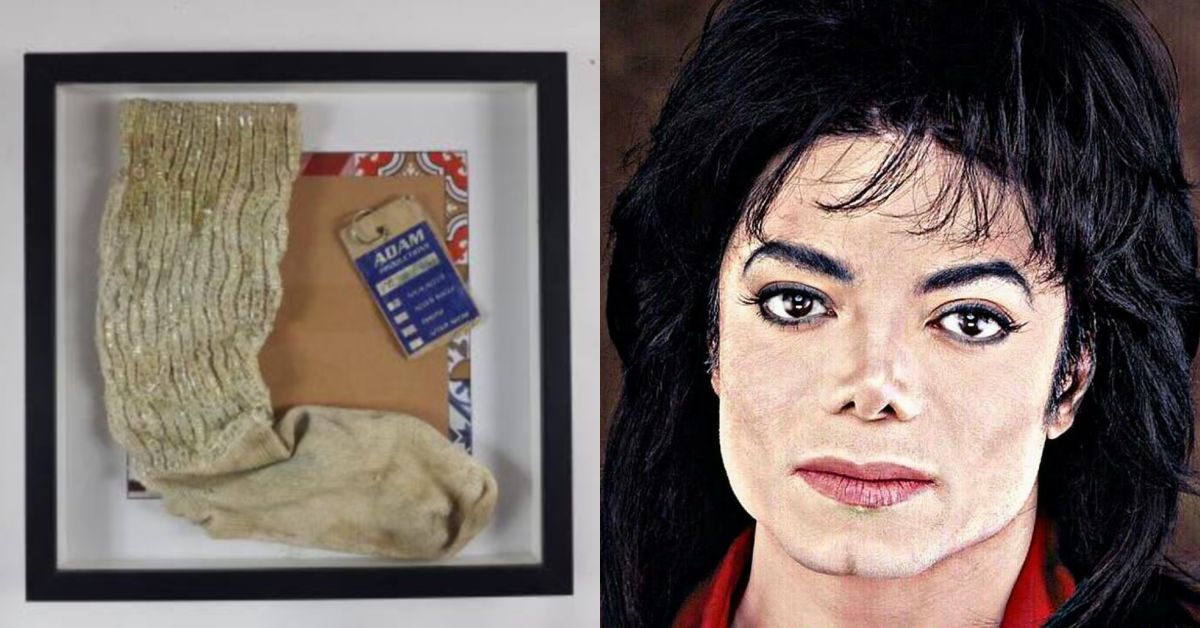 Потерянный когда-то носок Майкла Джексона продали за €6200