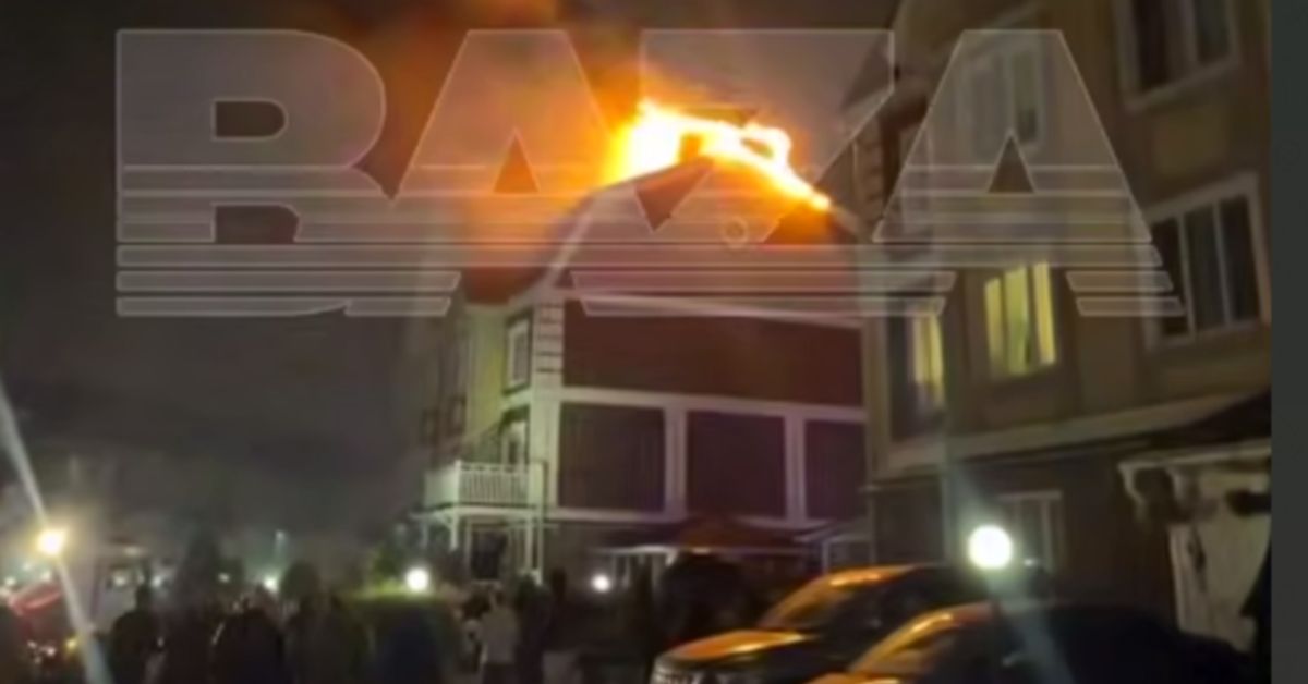 Подмосковье: коттедж спецоперирован молнией