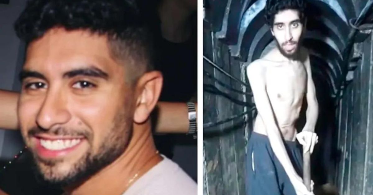 Сектор Газа: один из заложников ХАМАС копает себе могилу Сектор Газа: один из заложников ХАМАС копает себе могилу