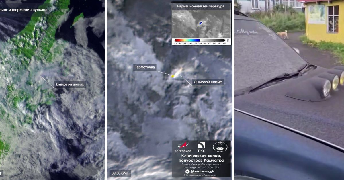 Камчатка: Ключевская сопка плюется пеплом почем зря Камчатка: Ключевская сопка плюется пеплом почем зря