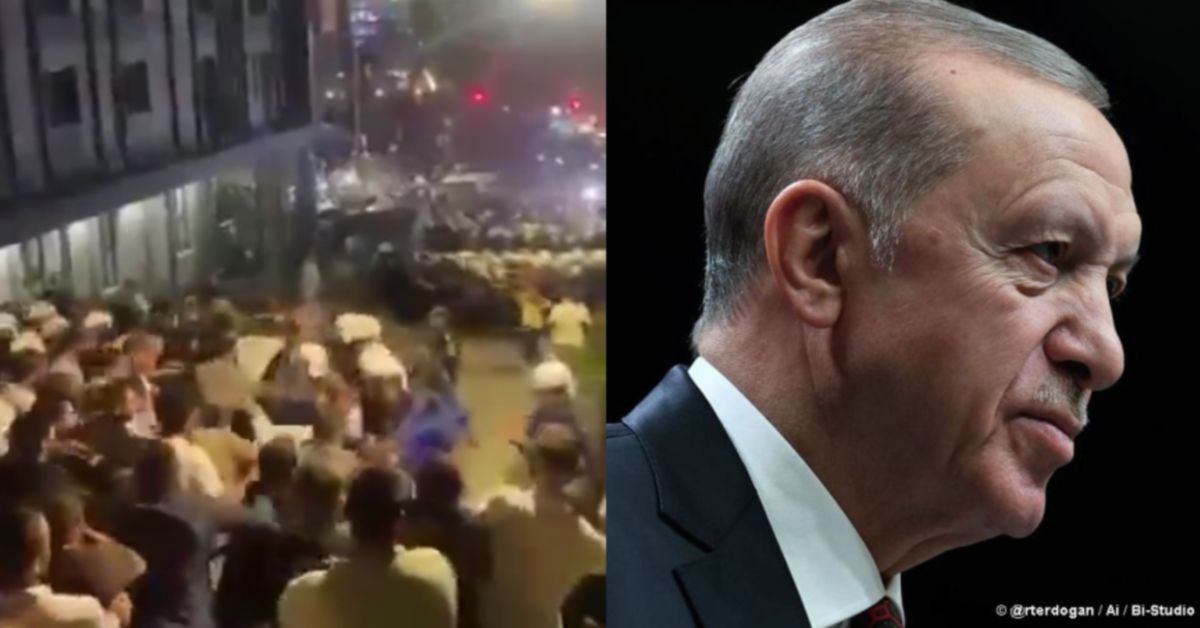 В Стамбуле — массовые протексты против политики Эрдогана