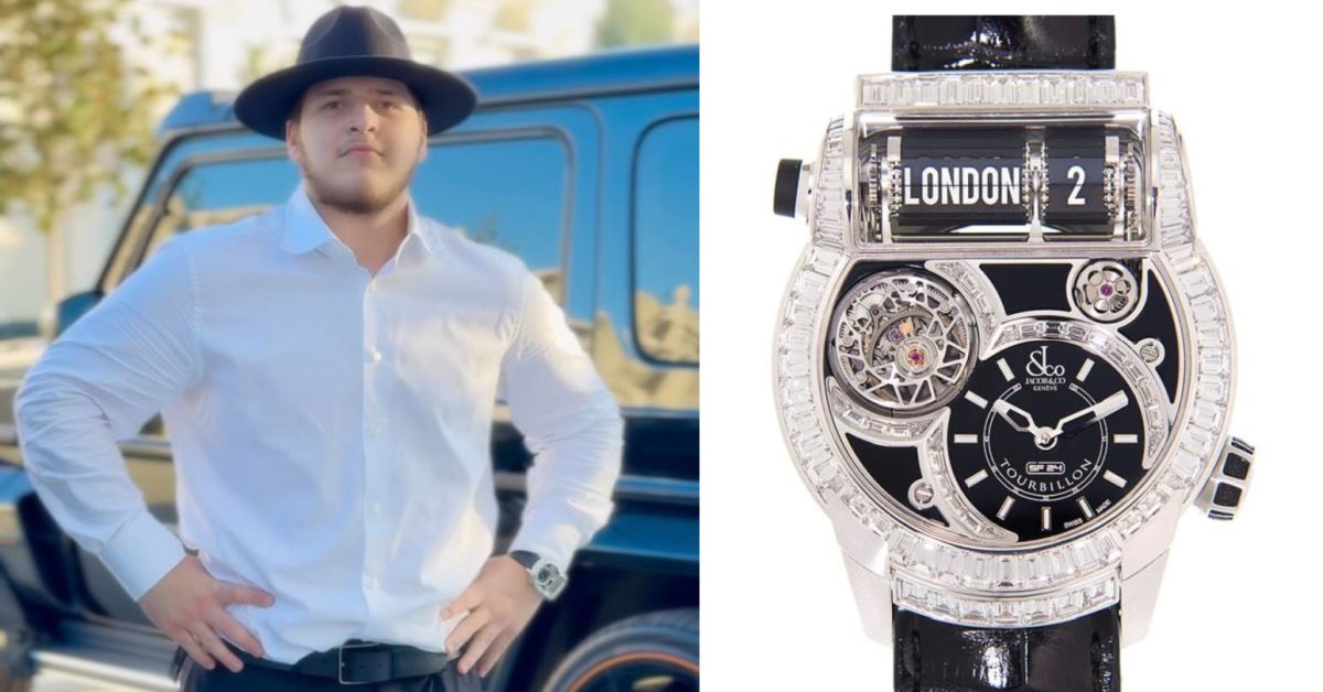 Сынуля Рамзана Кадырова вышел в свет в часах за ₽41 млн