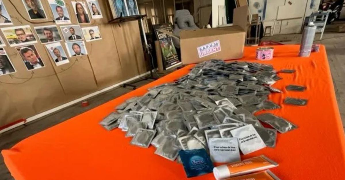 Ой, что это?! 600 презервативов, отправленных в парламент Франции