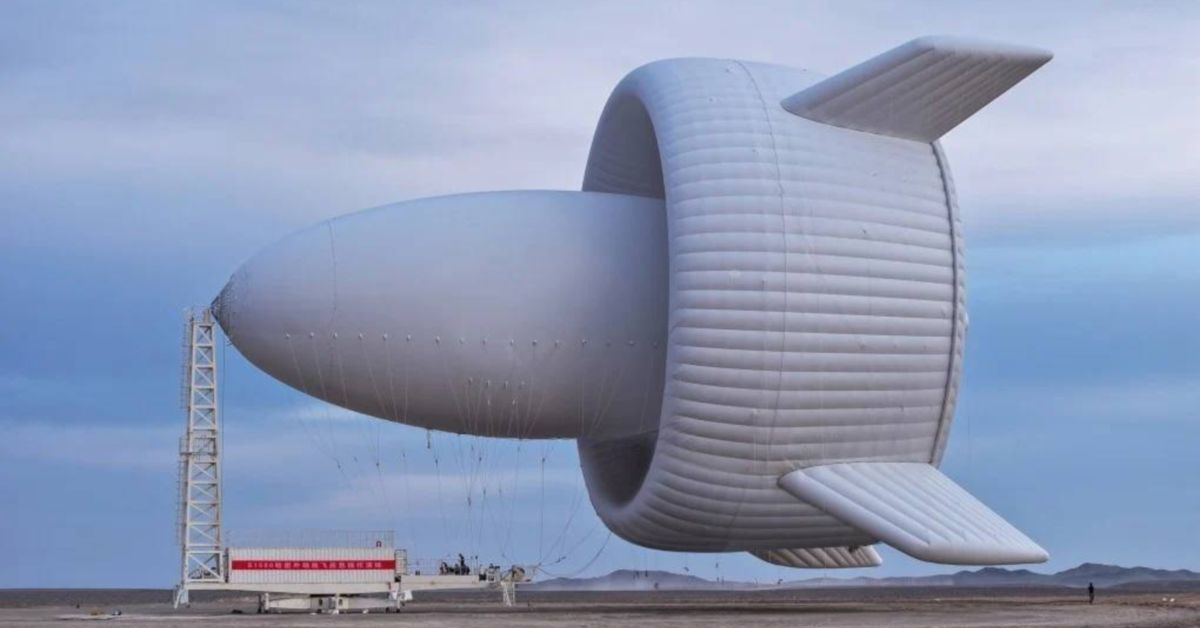 Ой, что это?! Самая большая летающая турбина в мире