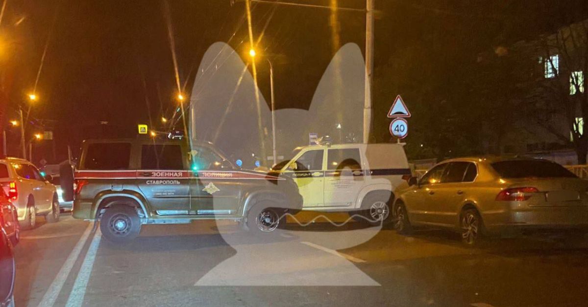 Взрыв в Ставрополе, рядом с военной частью