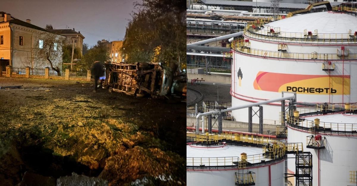 США ударили санкциями по «Роснефти» и «Лукойлу». ВС РФ ударили по Киеву (и не только, есть и ответки ВСУ). СВО в полный рост — 23.10.25 