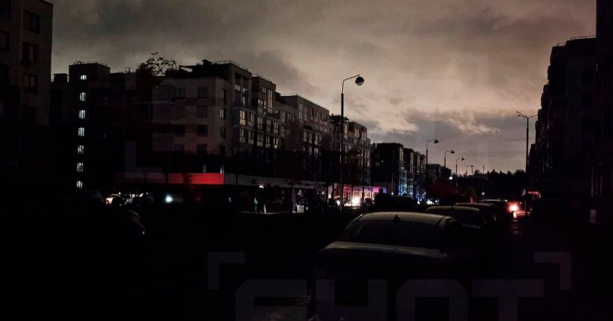 В подмосковных Мытищах — масштабный блэкаут (без всяких налетов)