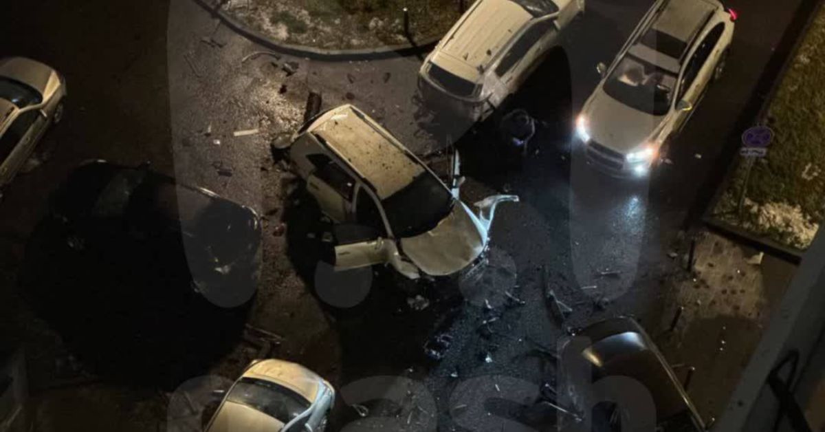 На московской парковке взорван KIA с генерал-лейтенантом ВС РФ за рулем