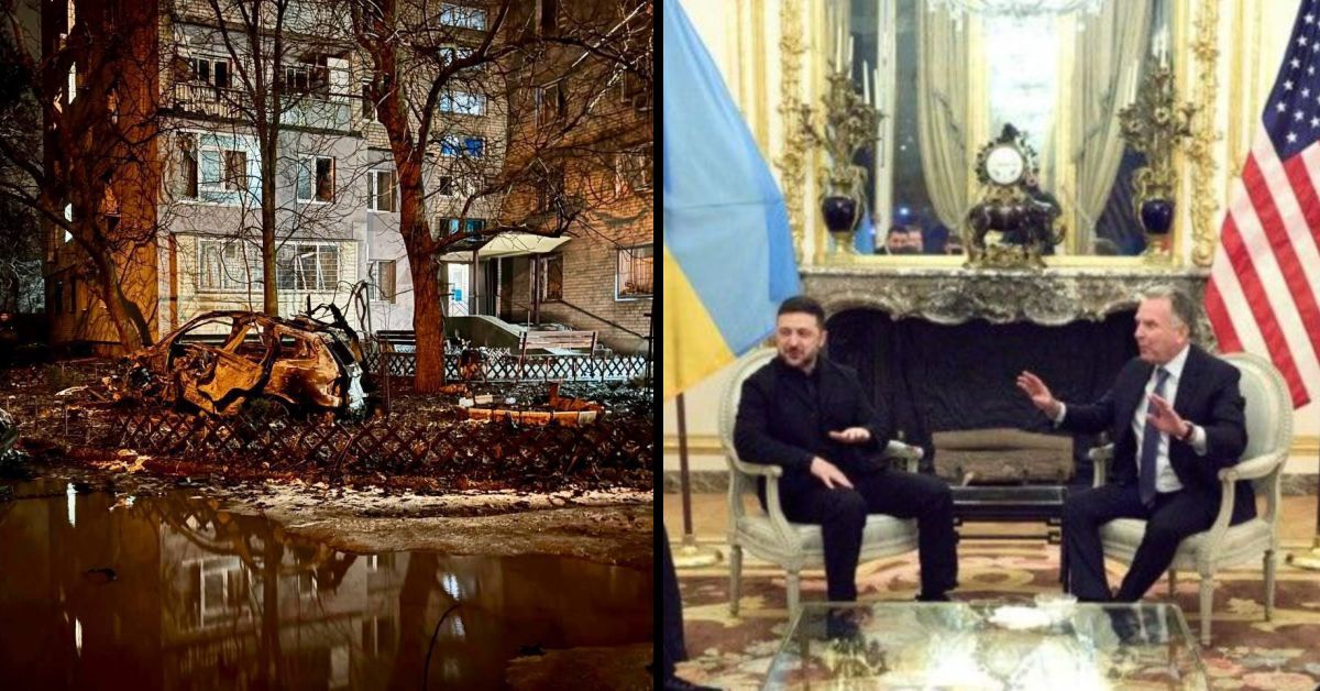 Бывшие братские народы обменялись рождественскими налетами (пожары, трупы). Киев и США продолжают консультации по гарантиям безопасности. СВО на ходу — 07.01.25