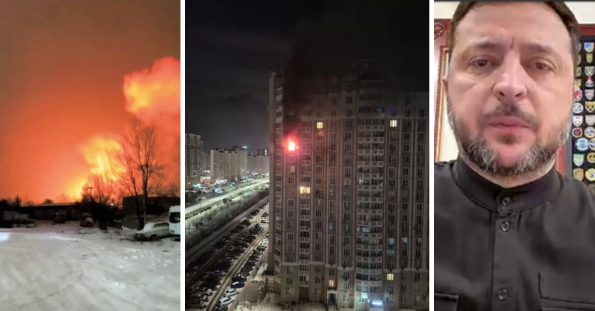 Жесткие удары по Ростову, Кривому Рогу, Киеву... Зеленский встревожен проблемами с поставками оружия. СВО продолжается — 14.01.25  