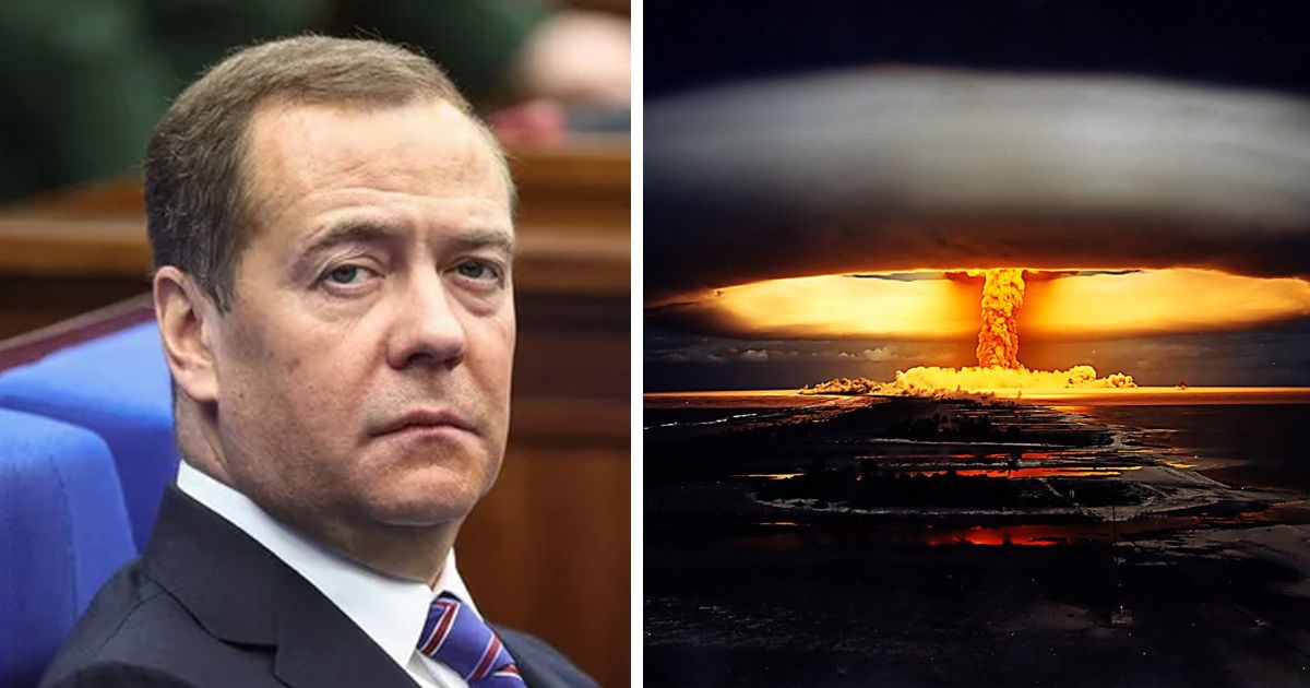 Дмитрий Медведев грозит применением ядерного оружия в случае успеха контрнаступления ВСУ